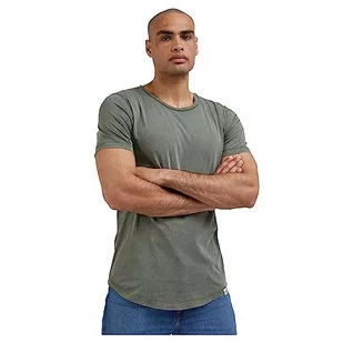 Lee T-shirt męski SHAPED TEE, zielony, S - Koszulki męskie - miniaturka - grafika 1