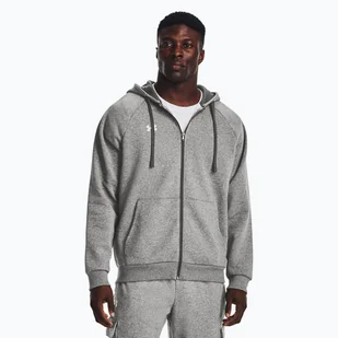 BLUZA MĘSKA ROZPINANA SPORTOWA UNDER ARMOUR Rival Fleece Fz Hoodie 3XL - Bluzy męskie - miniaturka - grafika 1