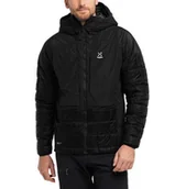 Kurtki męskie - Kurtka męska HAGLOFS NORDIC MIMIC HOOD true black-XL - miniaturka - grafika 1