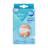 Bielizna lecznicza - Canpol Babies Air Comfort Disposable Maternity Briefs L majtki poporodowe 5 szt dla kobiet - miniaturka - grafika 1