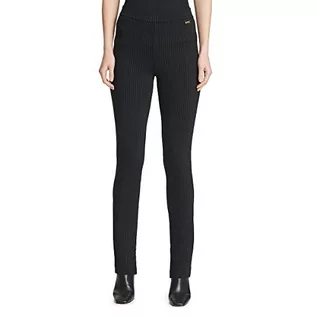 Spodnie damskie - Calvin Klein Damskie spodnie Pinstripe wsuwane na co dzień - grafika 1