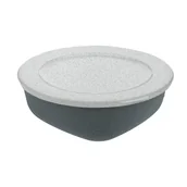 Pojemniki kuchenne - Koziol Pojemnik Connect Organic 1,3 l ciemnoszary z pokrywką 3275673 - miniaturka - grafika 1