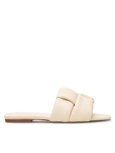 Badura Klapki FAUSTINE-112793 Écru - Klapki i japonki damskie - miniaturka - grafika 1