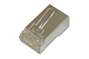Assmann Wtyczka 8P8C Wtyk RJ-45 Cat6 szara 100sztuk AK-219603 - Wtyczki i adaptery - miniaturka - grafika 2
