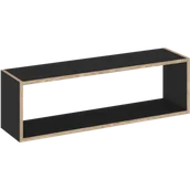 Szafy i szafki dla dzieci - Półka prostokątna czarna Tutu Black - miniaturka - grafika 1