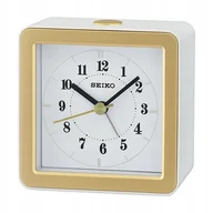 Zegary - Seiko Budzik QHE082W Cichy mechanizm Podświetlenie - miniaturka - grafika 1