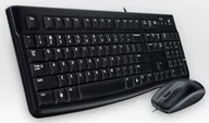 Klawiatury - Logitech Desktop MK120 klawiatura USB QWERTZ Węgierski Czarny 920-002542 - miniaturka - grafika 1