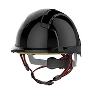 Kaski motocyklowe - EVOLite Skyworker przemysłowy kask roboczy na wysokości - czarny (JSP AJS260-001-100) - miniaturka - grafika 1