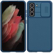 Etui i futerały do telefonów - Nillkin Etui CamShield Pro do Samsung Galaxy S21 FE Niebieskie - miniaturka - grafika 1