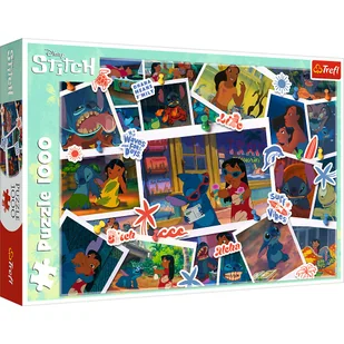 Puzzle, Trefl, Lilo i Stich - Słodkie Wspomnienia, 1000 el. - Puzzle - miniaturka - grafika 1