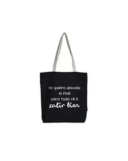 Torebki damskie - Econanos Hellobags2019 torba plażowa, 38 cm, czarna (Negro) - grafika 1