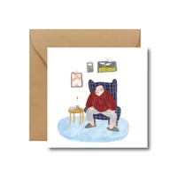 Kartki okolicznościowe i zaproszenia - KARTKA NA DZIEŃ DZIADKA - miniaturka - grafika 1