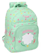 Plecaki szkolne i tornistry - Safta MERMAID Plecak szkolny dla dzieci, idealny dla dzieci w różnym wieku, wygodny i wszechstronny, jakość i wytrzymałość, 32 x 15 x 42 cm, kolor, Jasnozielony, Estándar, Casual - miniaturka - grafika 1