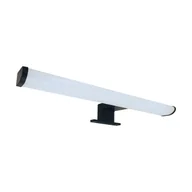 Lampy ścienne - Kinkiet łazienkowy nad lustro obraz DORIAN 8W 40cm IP44 czarny - miniaturka - grafika 1