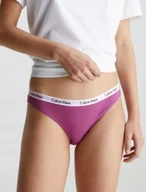 Majtki damskie - CALVIN KLEIN MAJTKI DAMSKIE FIOLETOWE FIGI Z LOGO M 0Z7A4_A* TIA - miniaturka - grafika 1
