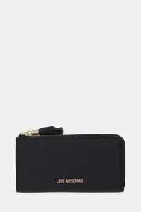 Love Moschino portfel damski kolor czarny JC5690PP0NKD0000 - Portfele - miniaturka - grafika 1