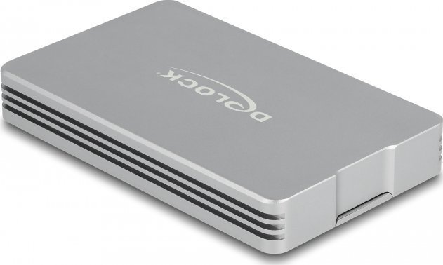 Kieszeń Delock Delock - Speichergehause - M.2 - M.2 NVMe Card - Thunderbolt 3, Thunderbolt 4, USB4 - Silber 42018