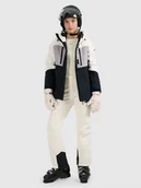 Spodnie narciarskie - 4F Spodnie narciarskie softshell membrana 10000 damskie - beżowe XL - miniaturka - grafika 1