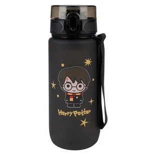 Butelka plastikowa SOXO Harry Potter 600 ml Czarny - Shakery i bidony sportowe - miniaturka - grafika 1