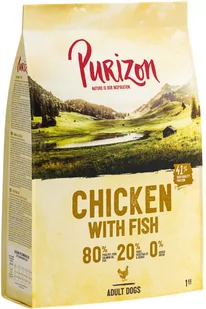 Purizon Adult, kurczak z rybą, bez zbóż - 4 kg - Sucha karma dla psów - miniaturka - grafika 1