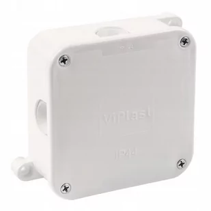 SCHNEIDER Puszka-4-wkręty-n-t-88x88x40mm-IP44-400VPusta-biała 064-01 - Puszki elektryczne i akcesoria - miniaturka - grafika 1