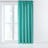 Zasłony - Eurofirany Zasłona Parisa na taśmie 140x270 Turkusowa ex-z-parisa-tur-135x270-t - miniaturka - grafika 1