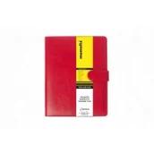 Szkolne artykuły papiernicze - Antra Organizer Memofix A5 czerwony - miniaturka - grafika 1