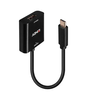 Lindy 43269 zewnętrzna karta graficzna usb 3840 x 2160 px Czarny - Karty graficzne - miniaturka - grafika 1