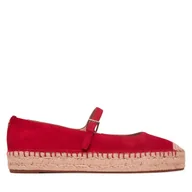 Espadryle damskie - Espadryle LAUREN RALPH LAUREN 802P06401002 Czerwony - miniaturka - grafika 1