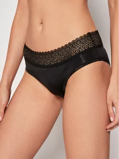 Majtki damskie - Calvin Klein Underwear Figi klasyczne 000QF5154E Czarny - grafika 1