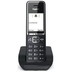 Telefon stacjonarny Gigaset Comfort 550 (S30852-H3001-R604) Czarny - Telefony stacjonarne - miniaturka - grafika 1