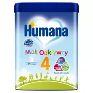 Mleko modyfikowane - Humana 4 Mali Odkrywcy Produkt na bazie mleka po 24. miesiącu 650 g - miniaturka - grafika 1