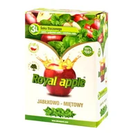 Soki i napoje niegazowane - Napój Jabłkowo-Miętowy Royal Apple Nfc 3L - miniaturka - grafika 1