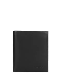 Portfele - Wojas Skórzany portfel w kolorze czarnym - (S)9 x (W)10,5 x (G)2 cm - grafika 1