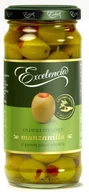 Pasztet i przetwory mięsne - Excelencia Oliwki zielone nadziewane pastą paprykową 230 g - miniaturka - grafika 1