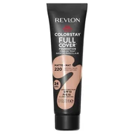 Podkłady do twarzy - Revlon Revlon ColorStay Full Cover Long Lasting Matte Foundation, lekki, odporny na ciepło i pot makijaż twarzy, 390 Early Tan Podkłady 31,309 ml 31.309 ml - miniaturka - grafika 1