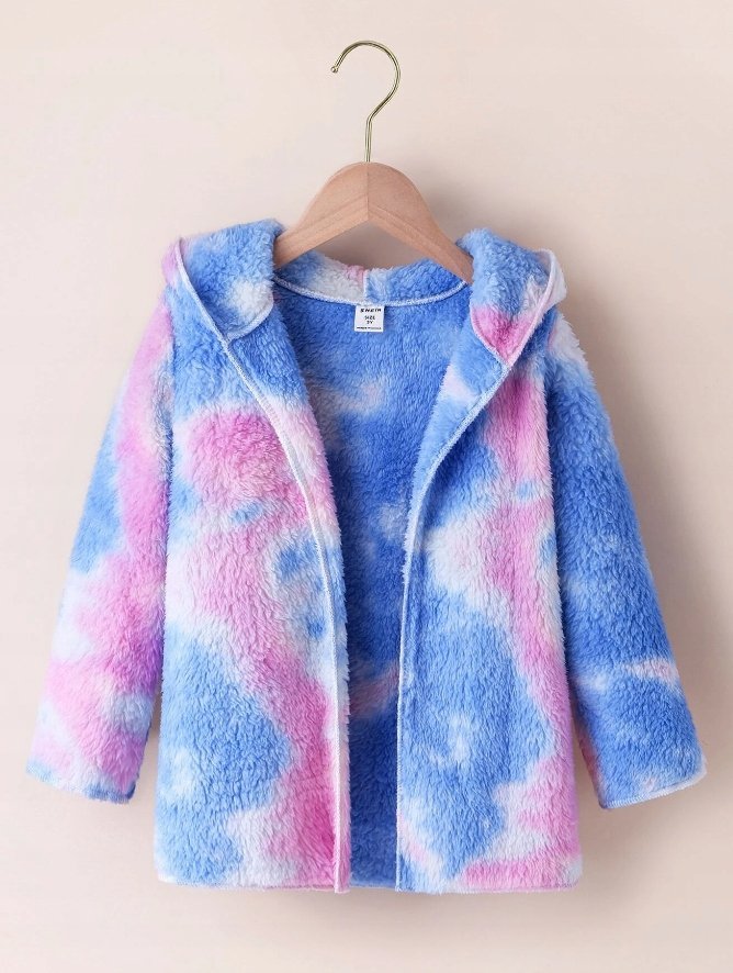 SHEIN BLUZA DZIECIĘCA KOLOROWA Z KAPTUREM 7Y 1VBU
