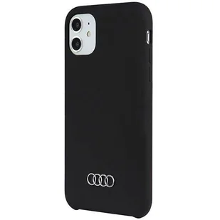 Etui Audi Silicone Case na iPhone 12 / iPhone 12 Pro - czarne AU-LSRIP12P-Q3/D1-BK - Etui i futerały do telefonów - miniaturka - grafika 3