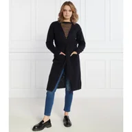 Swetry damskie - Max Mara Leisure Wełniany kardigan gabon | Regular Fit - miniaturka - grafika 1