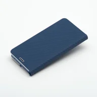 Etui i futerały do telefonów - Kabura LUNA Book Carbon do XIAOMI Redmi Note 14 5G niebieski - miniaturka - grafika 1