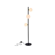 Lampy stojące - Dekoracyjna lampa stojąca z białymi kloszami 53-01238 z serii KAMA - miniaturka - grafika 1