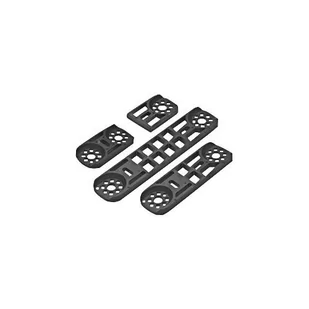 KAN-therm Płytka montażowa do podejść pod baterie podwójna rozstaw 150mm, tworzywowa HAL720 - Akcesoria hydrauliczne - miniaturka - grafika 1