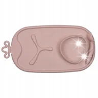 Miseczki i talerzyki dla dzieci - B.BOX ZWIJANA MATA PODKŁADKA DO NAUKI SAMODZIELNEGO JEDZENIA DLA DZIECI - miniaturka - grafika 1