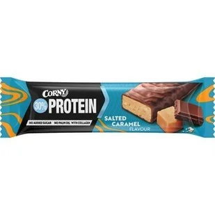 Corny Baton proteinowy Protein Power o smaku słonego karmelu 50g - Chipsy - miniaturka - grafika 1
