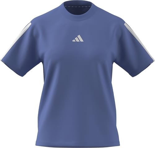 adidas Damska koszulka z bawełny Essentials 3 paski (1 opakowanie)