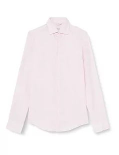 Seidensticker Męska koszula slim fit z długim rękawem, różowy, 40 - Koszule męskie - miniaturka - grafika 1