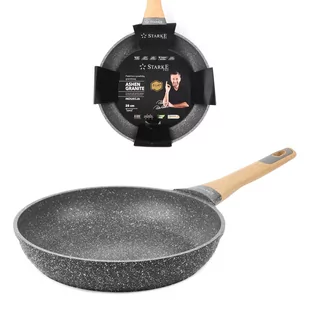 Patelnia granitowa Starke Pro Ashen Granite 28 cm - Patelnie - miniaturka - grafika 1