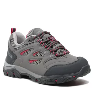 Trekkingi Regatta Lady Holcombe Iep Low RWF572 Steel/Vivacious 15O - Buty trekkingowe damskie - miniaturka - grafika 1