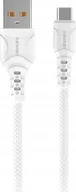Kable USB - Kabel USB Vega KABEL USB TYP C DENMEN BIAŁY 2.4A 1M DC05> - miniaturka - grafika 1