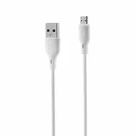 Kable USB - Kabel VIDVIE DC08 USB/Micro 5A, 1m biały BLISTER - miniaturka - grafika 1